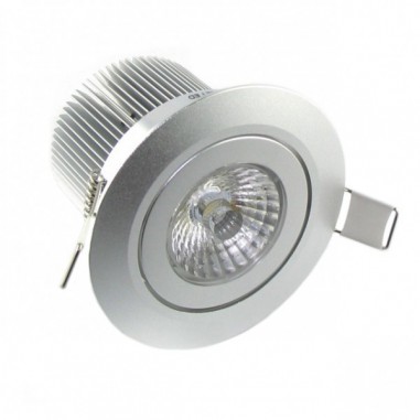 Spot LED Aluminium encastrable 8W - 230V