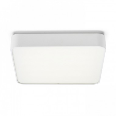 Plafonnier LED blanc carré - Nova