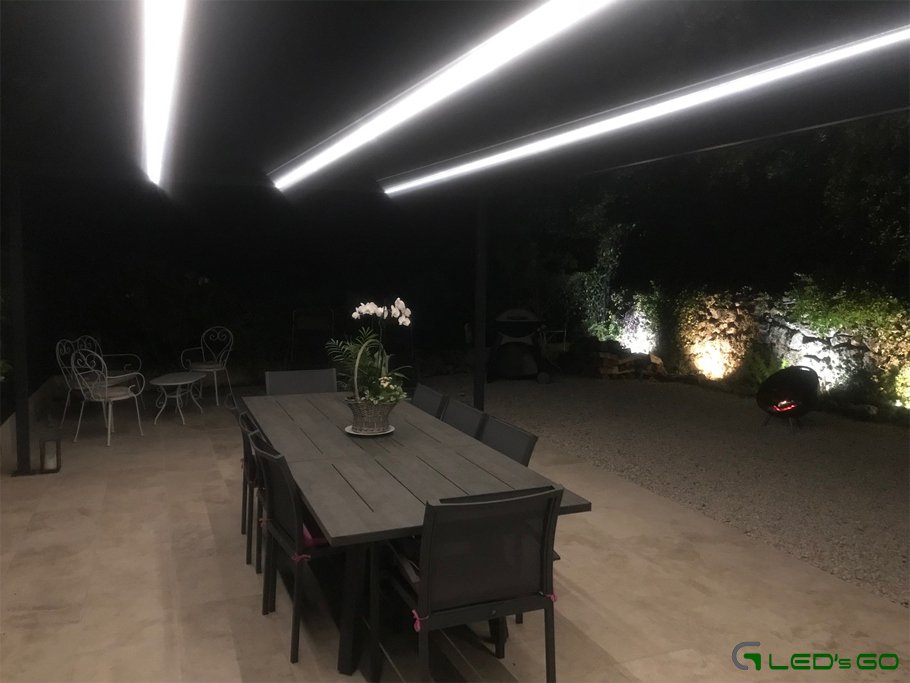 Ruban LED 5 mètres pour Pergola Lounge